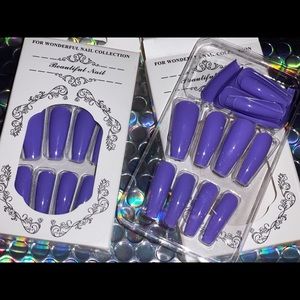 💜Purple Press On Nails 💜